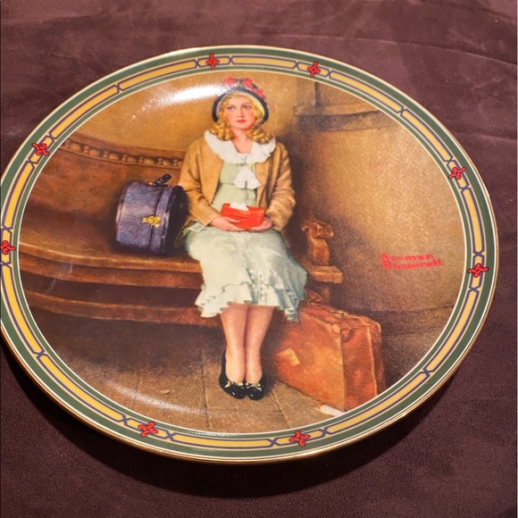 Norman Rockwell “A Young Girls Dream” Plate - Picture 1 of 2